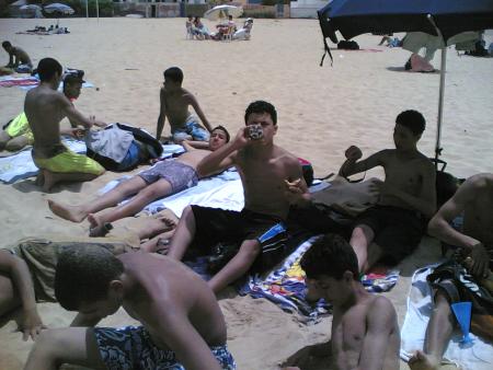 nous sommes as la plage